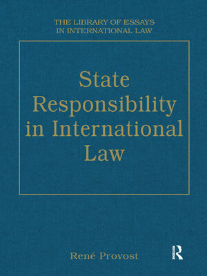 cover image of State Responsibility in International Law